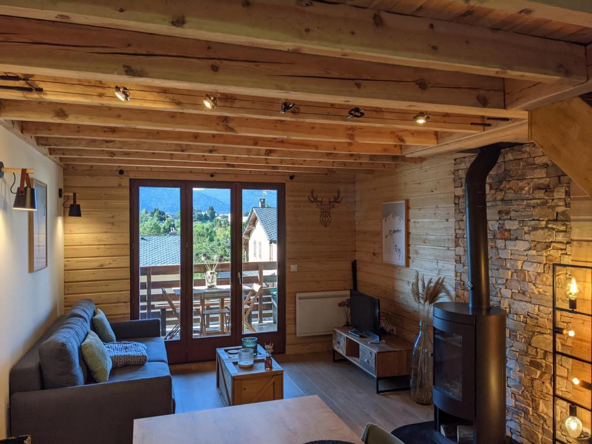 Appartemment Style Chalet Formiguères Esterno foto